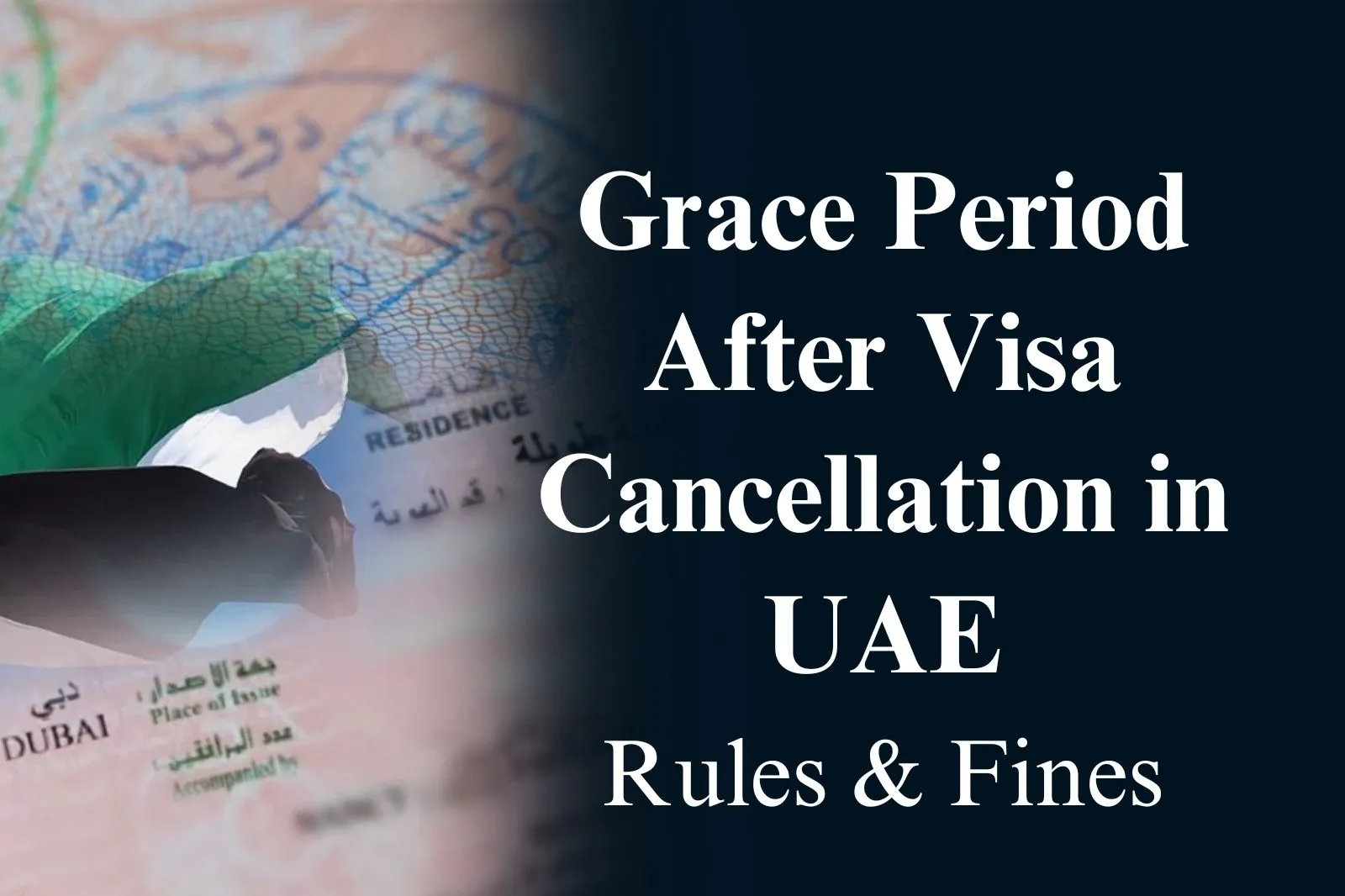 UAE Visa Grace Period 2025 – How Long Can You Stay After Expiry?